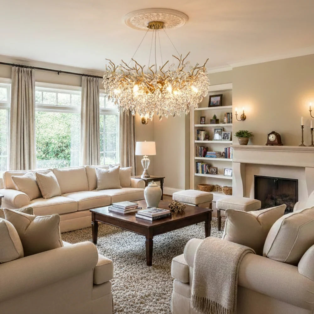 Albero Collection Crystal Chandelier