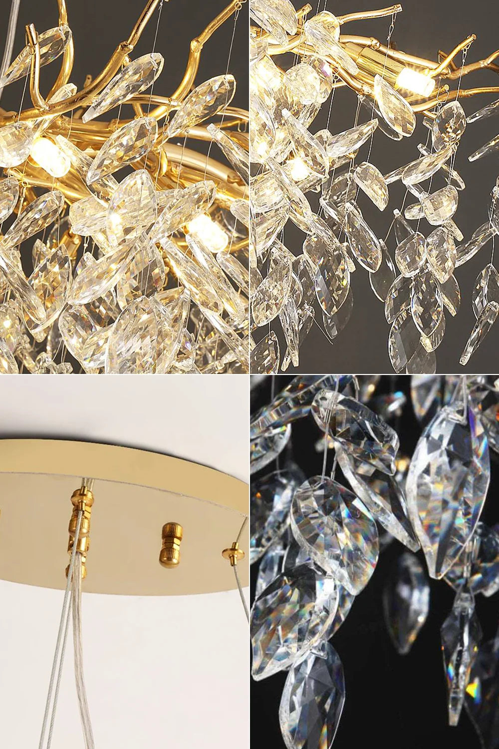Albero Collection Crystal Chandelier