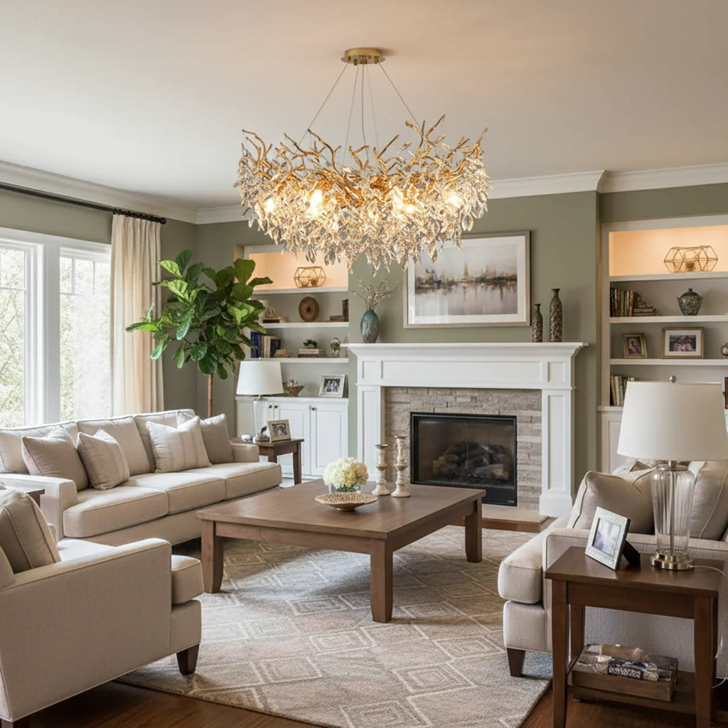 Albero Collection Crystal Chandelier