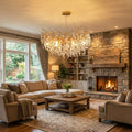 Albero Collection Crystal Chandelier