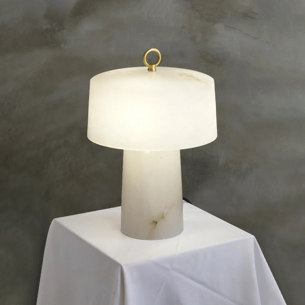 Alabaster Aogashima Table Lamp