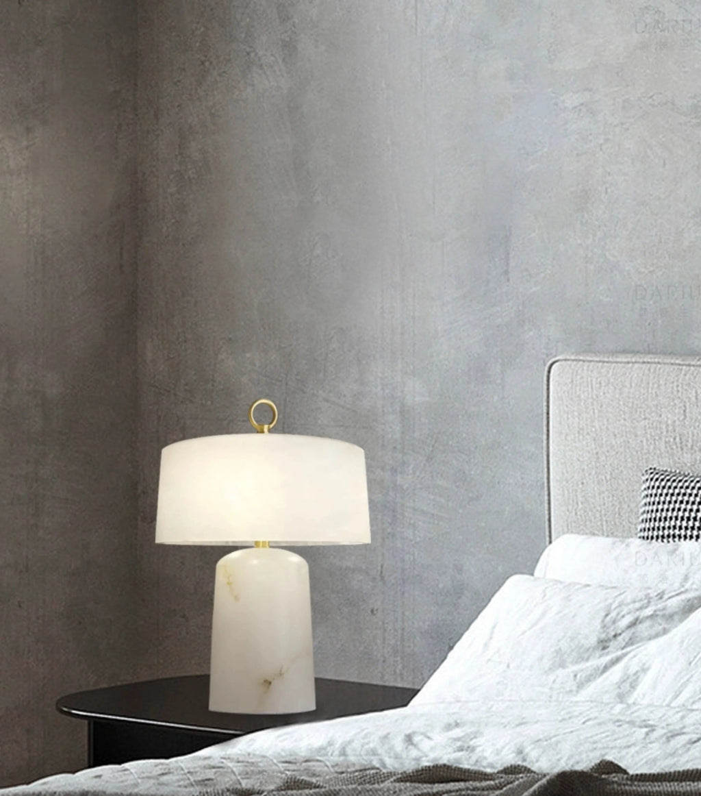 Alabaster Aogashima Table Lamp