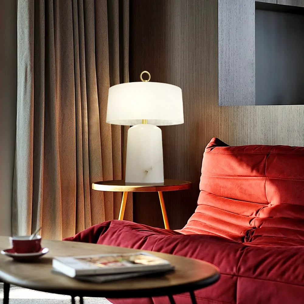 Alabaster Aogashima Table Lamp