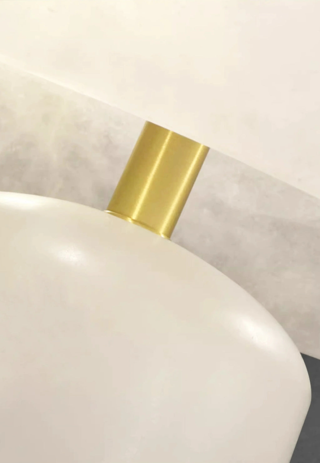 Alabaster Aogashima Table Lamp