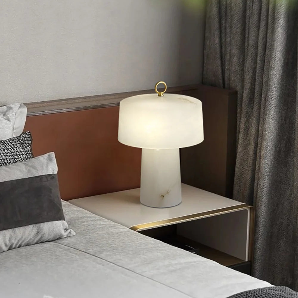Alabaster Aogashima Table Lamp
