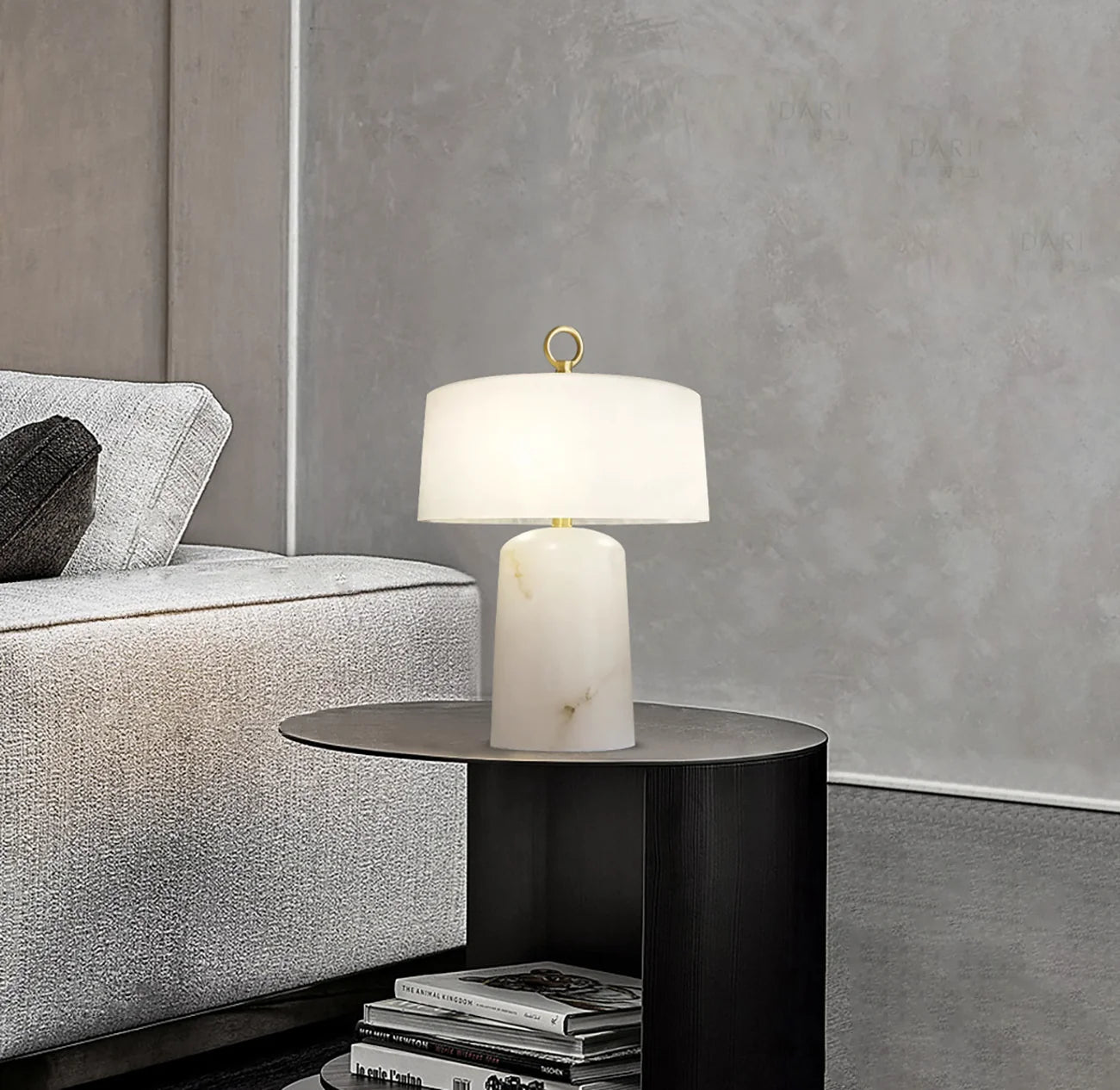 Alabaster Aogashima Table Lamp