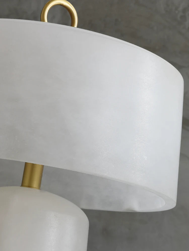 Alabaster Aogashima Table Lamp