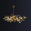 Aosta Glass Blossom Branch Chandelier
