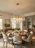 Aqua Funnel Chandelier
