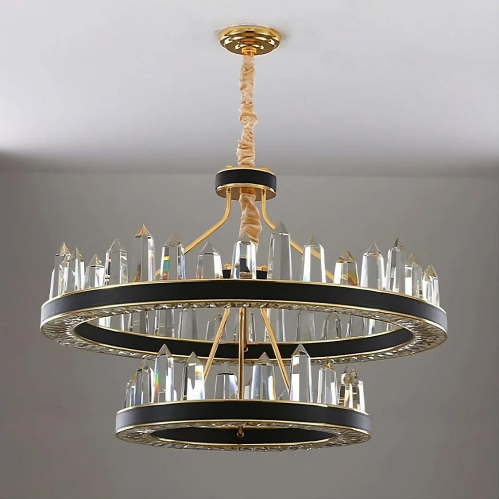 Argus Round Crystal Chandelier