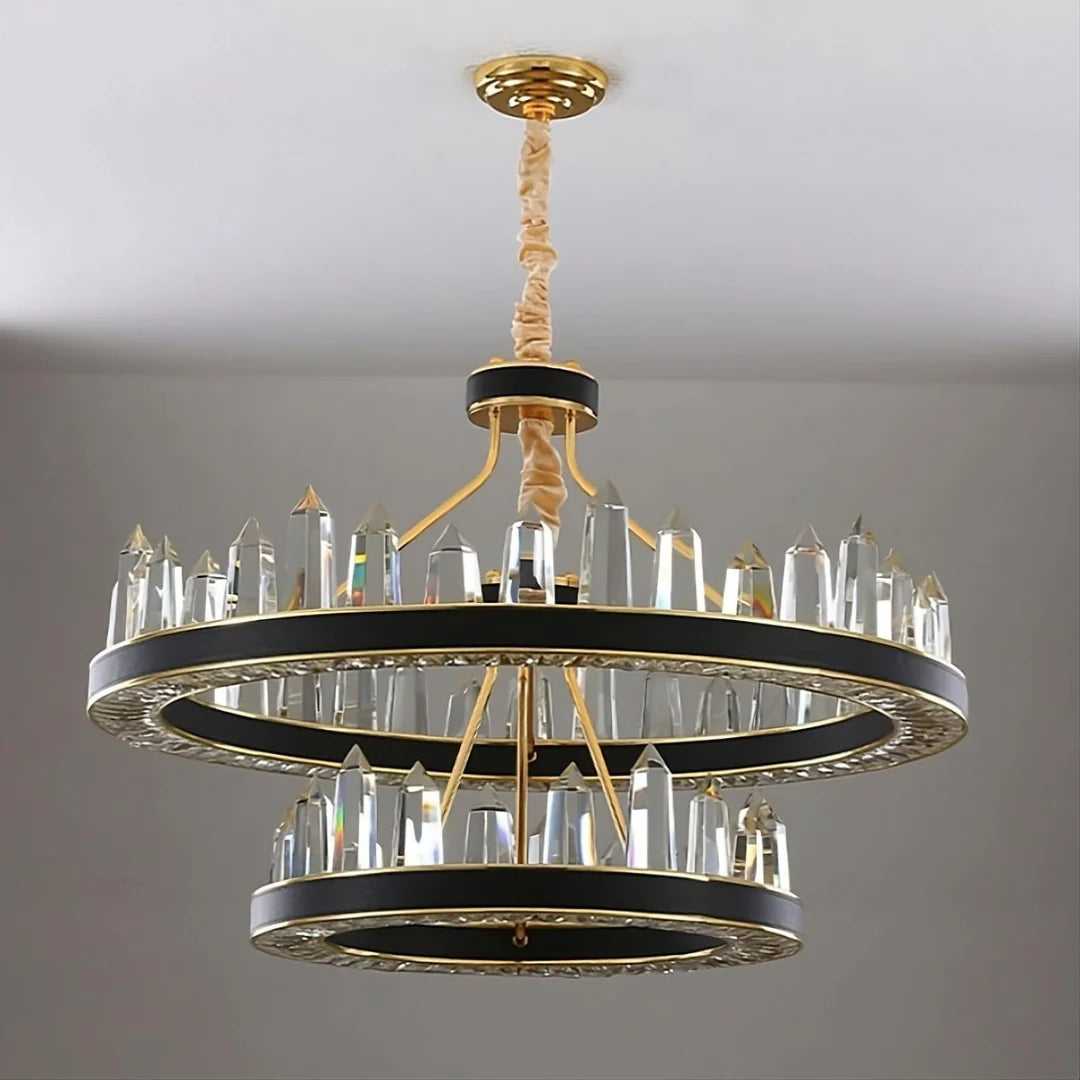 Argus Round Crystal Chandelier