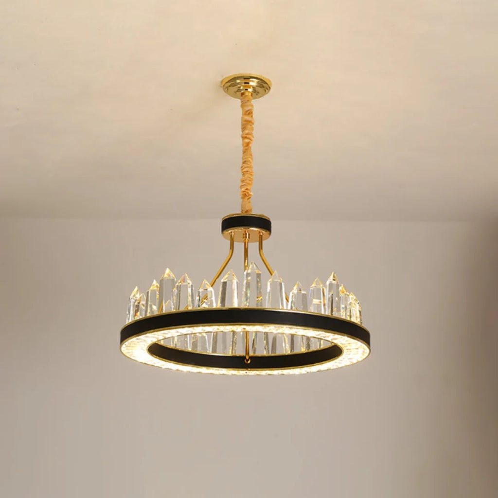 Argus Round Crystal Chandelier