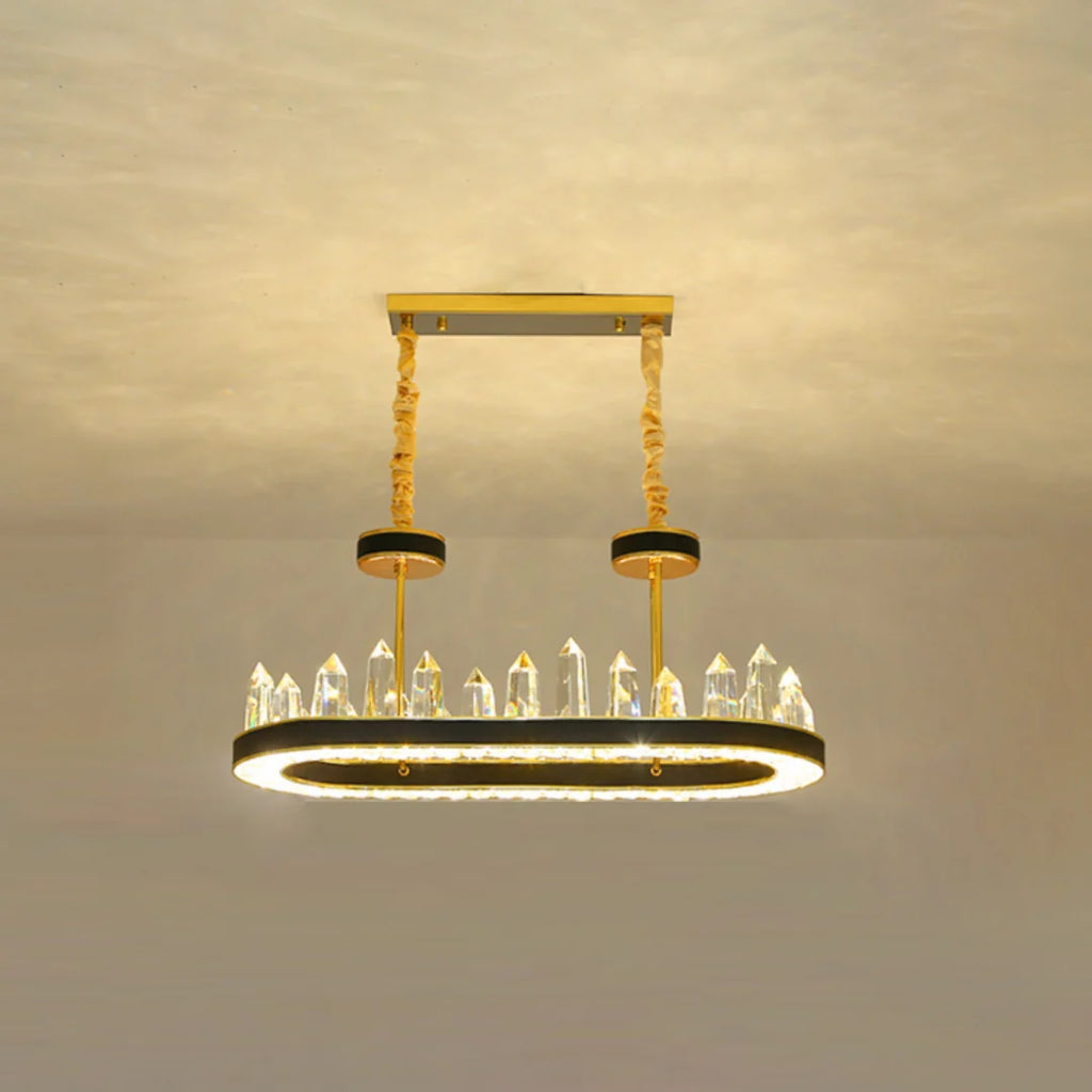 Argus Round Crystal Chandelier