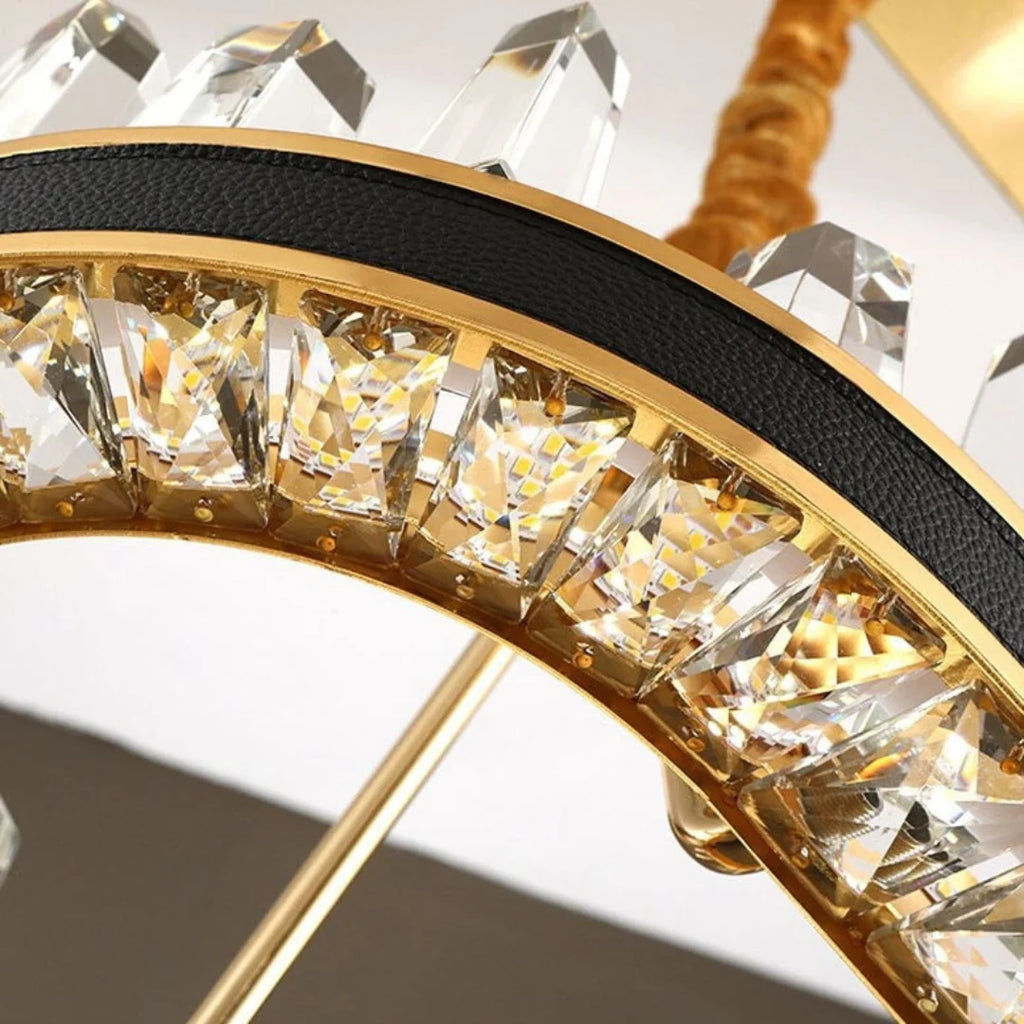 Argus Round Crystal Chandelier