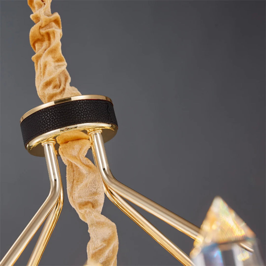 Argus Round Crystal Chandelier