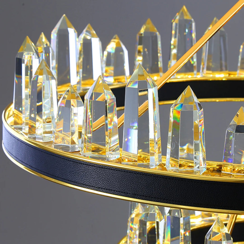 Argus Round Crystal Chandelier
