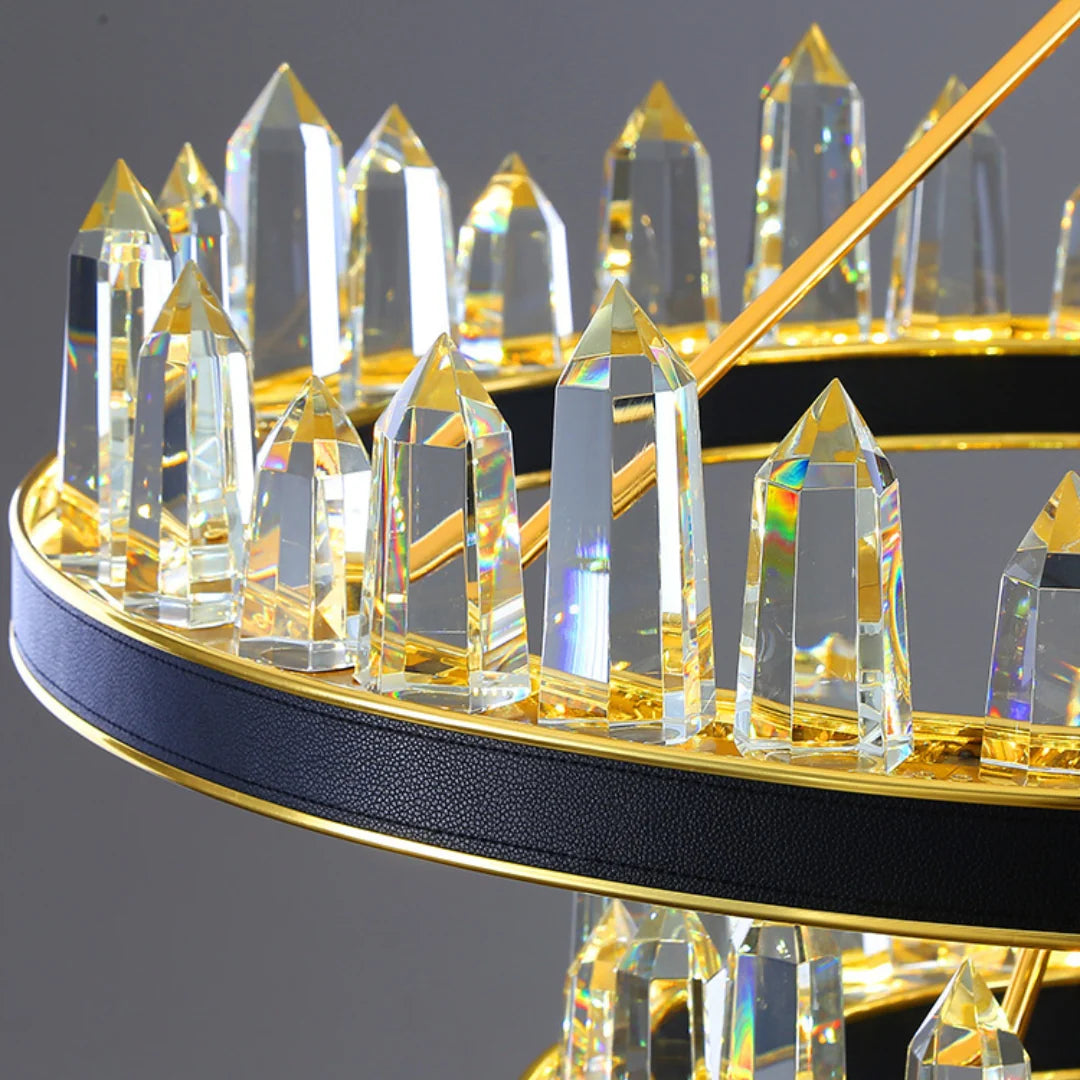Argus Round Crystal Chandelier