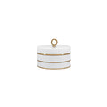 Arienne White Accent Box