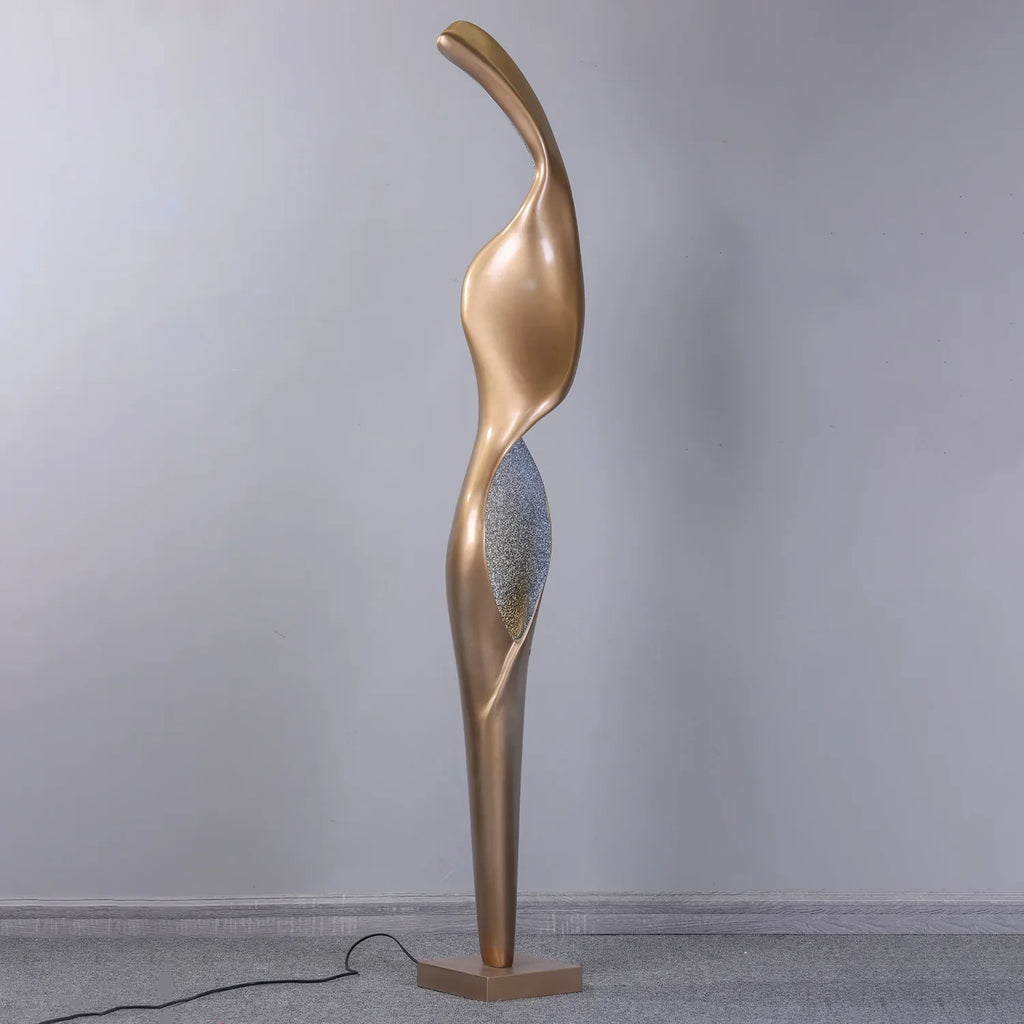Art Torch Sculpture Floor Lamp