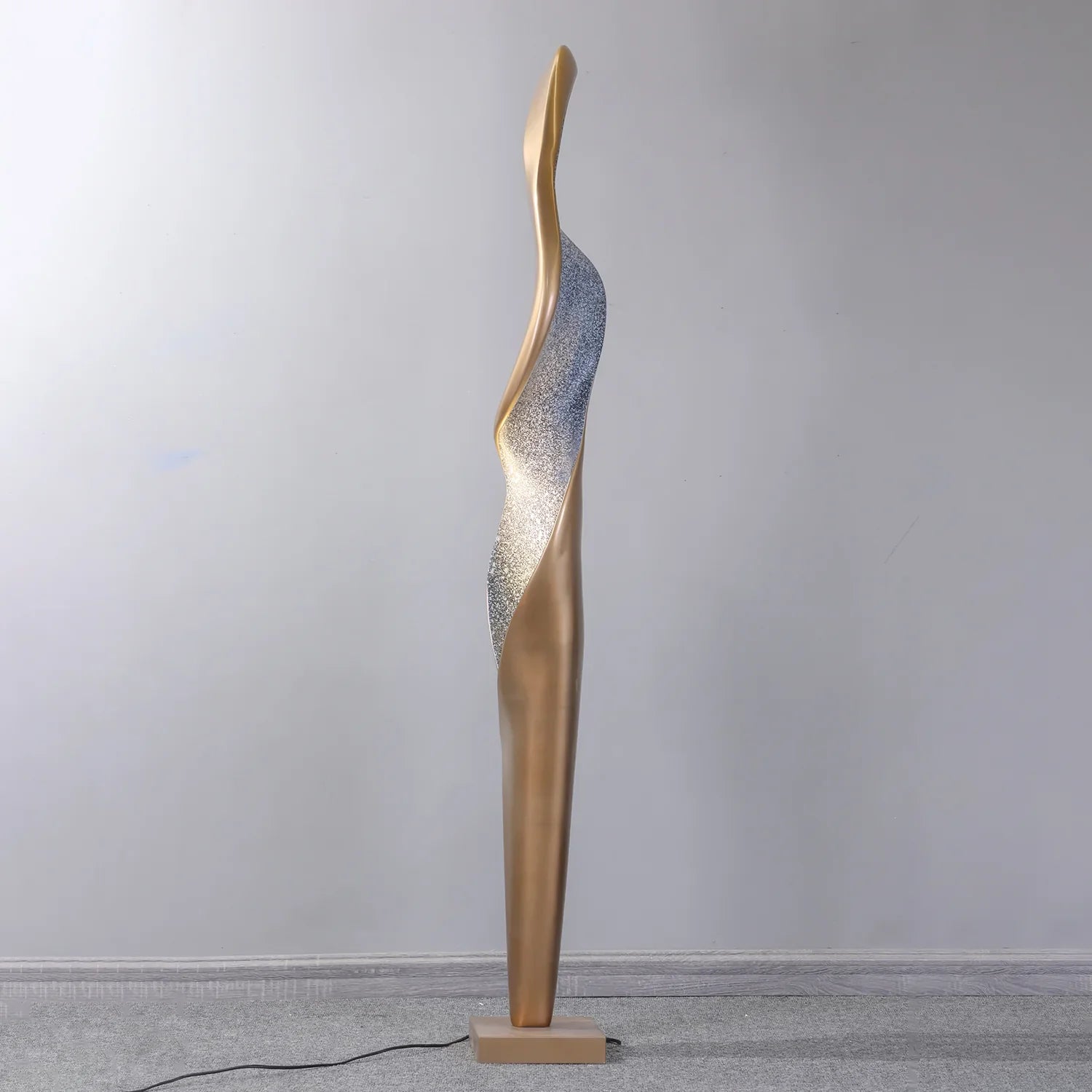 Art Torch Sculpture Floor Lamp
