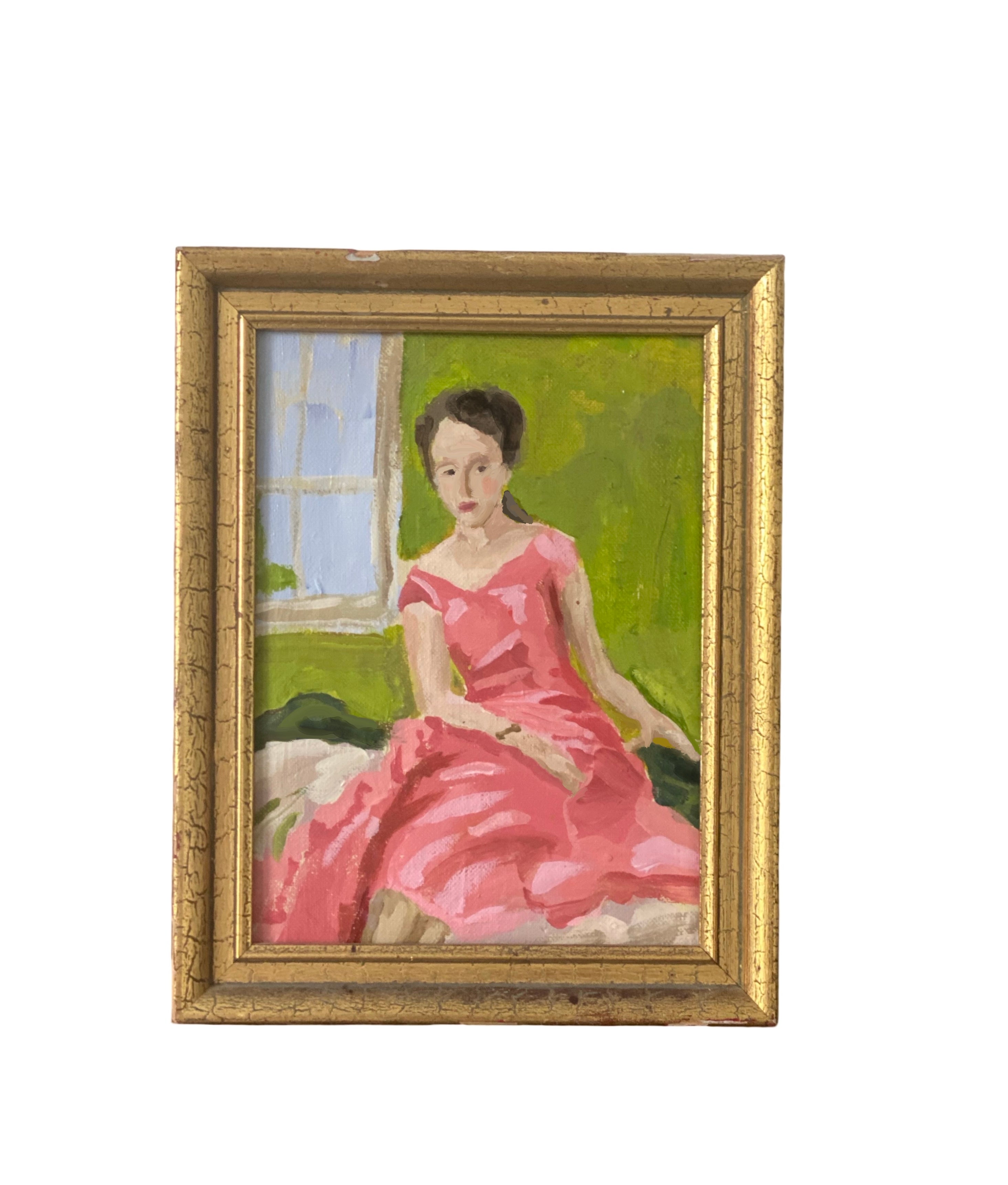 Dana Gibson Deb Framed Original Painting