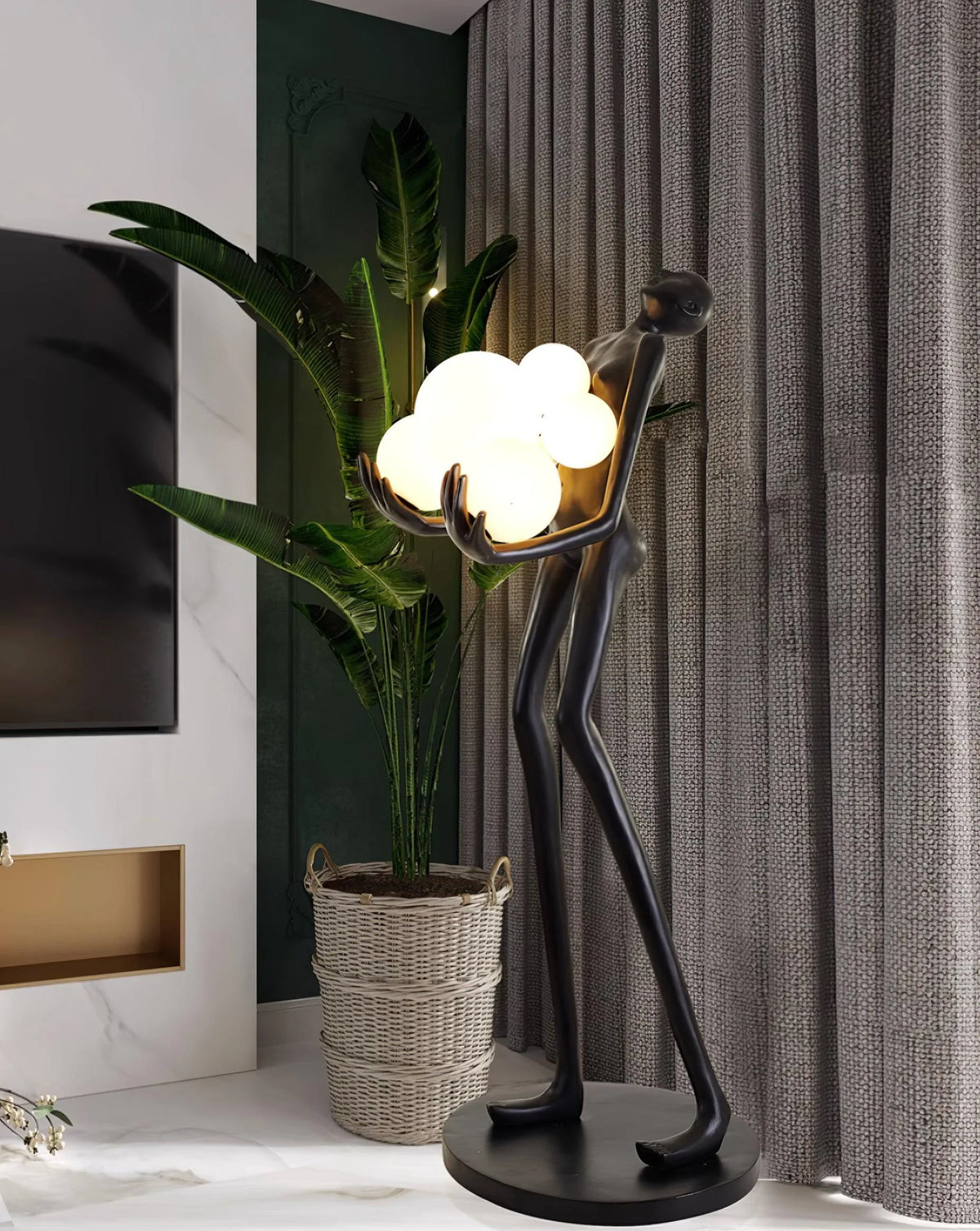 Lumen Humanoid Floor Lamp