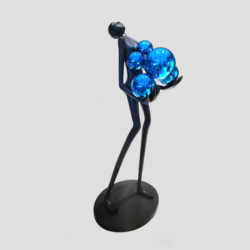 Artistic Decorative Figure Floor Lamp