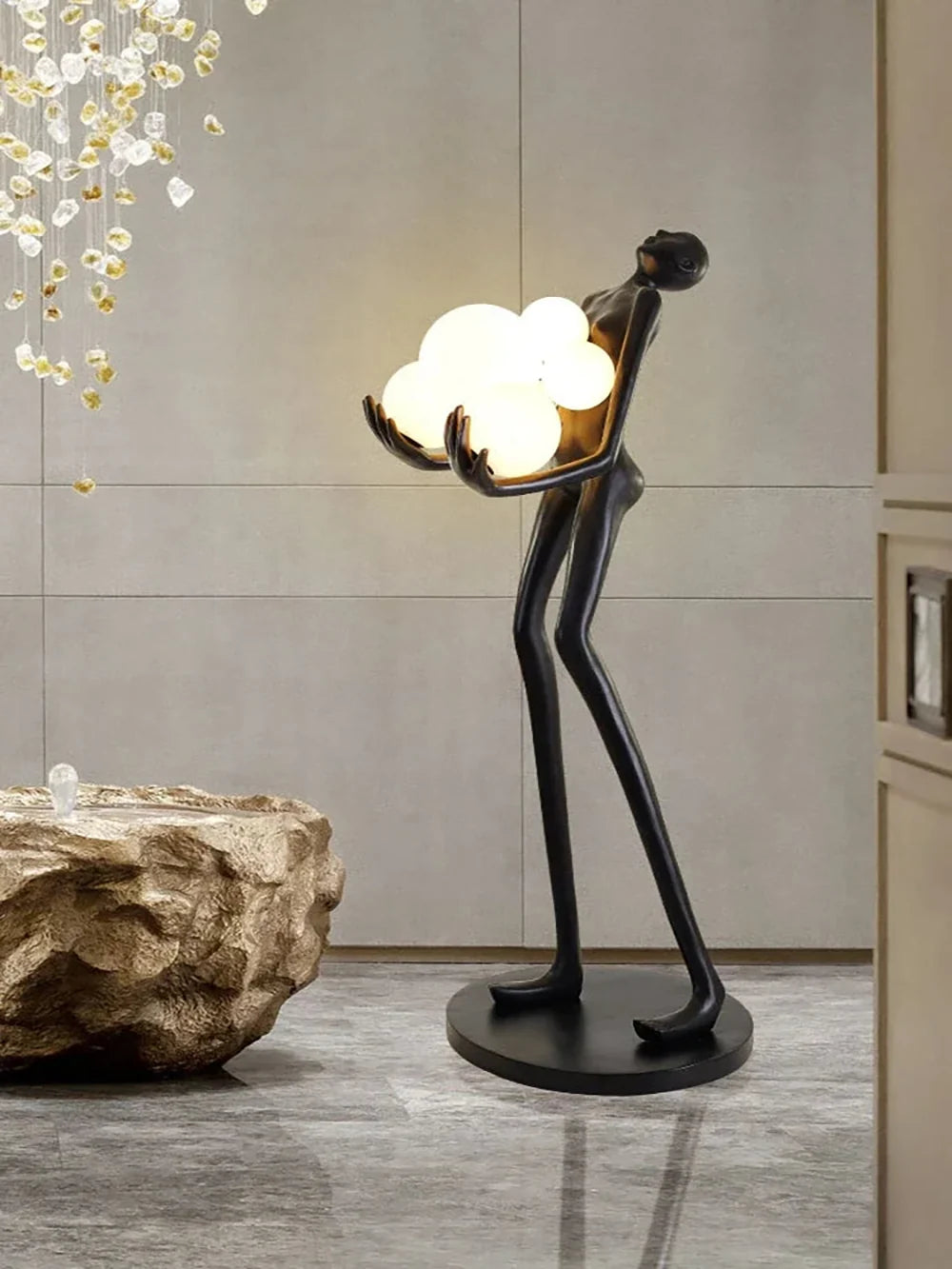 Artistic Decorative Figure Floor Lamp