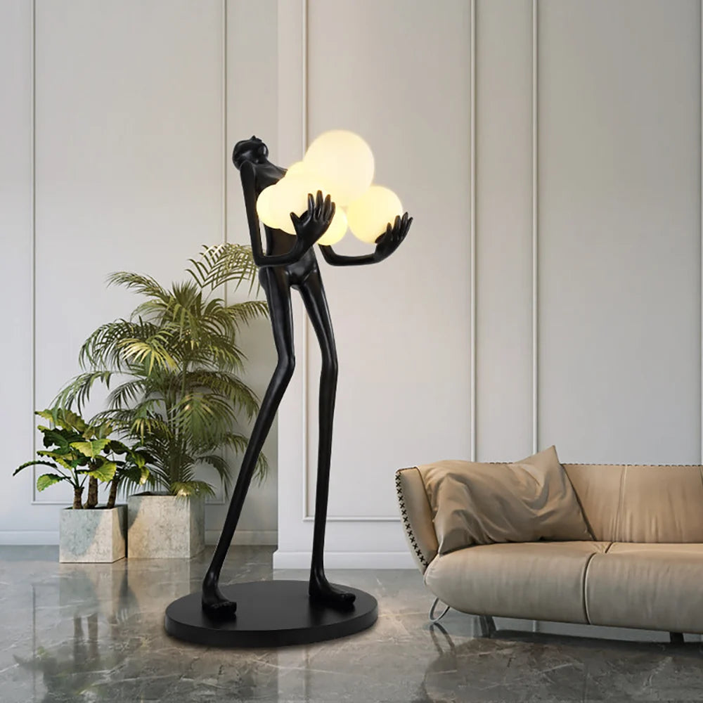 Artistic Decorative Figure Floor Lamp