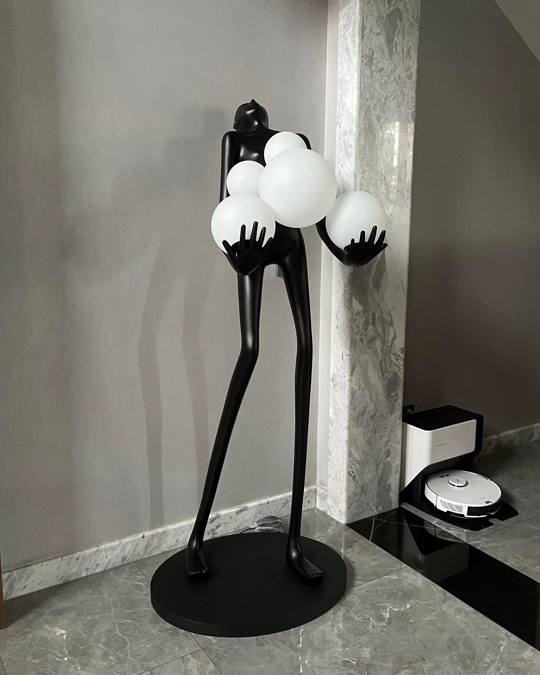 Artistic Decorative Figure Floor Lamp