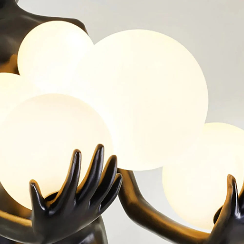 Artistic Decorative Figure Floor Lamp