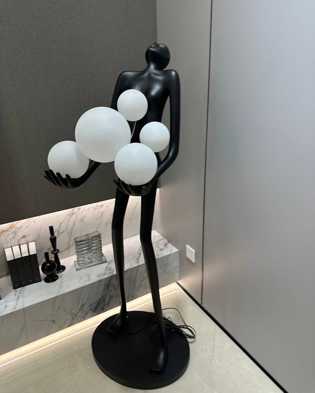 Artistic Decorative Figure Floor Lamp