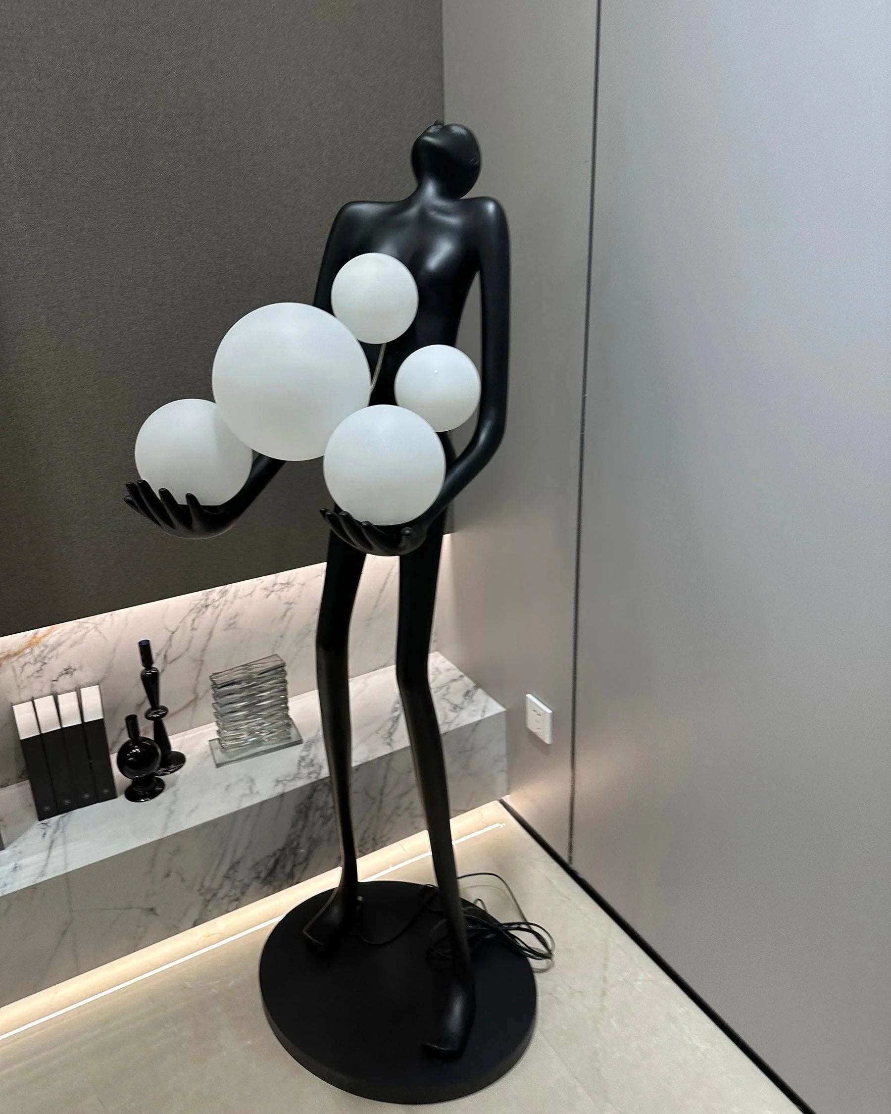 Artistic Decorative Figure Floor Lamp