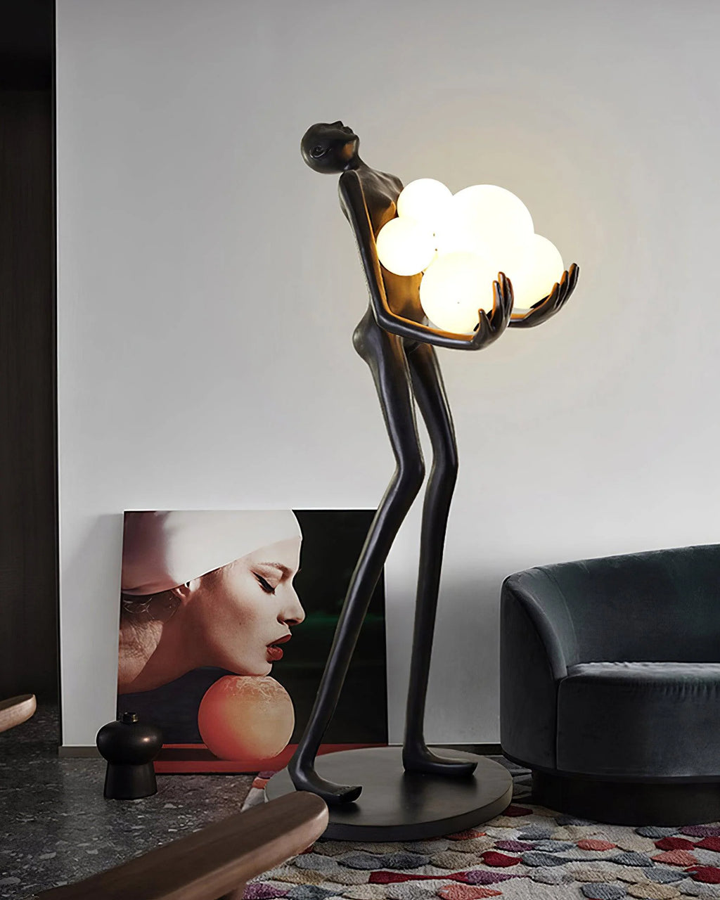 Artistic Decorative Figure Floor Lamp