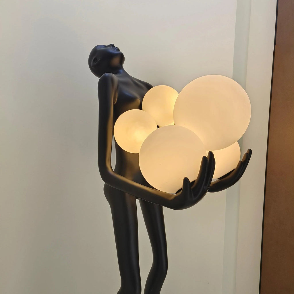 Artistic Decorative Figure Floor Lamp