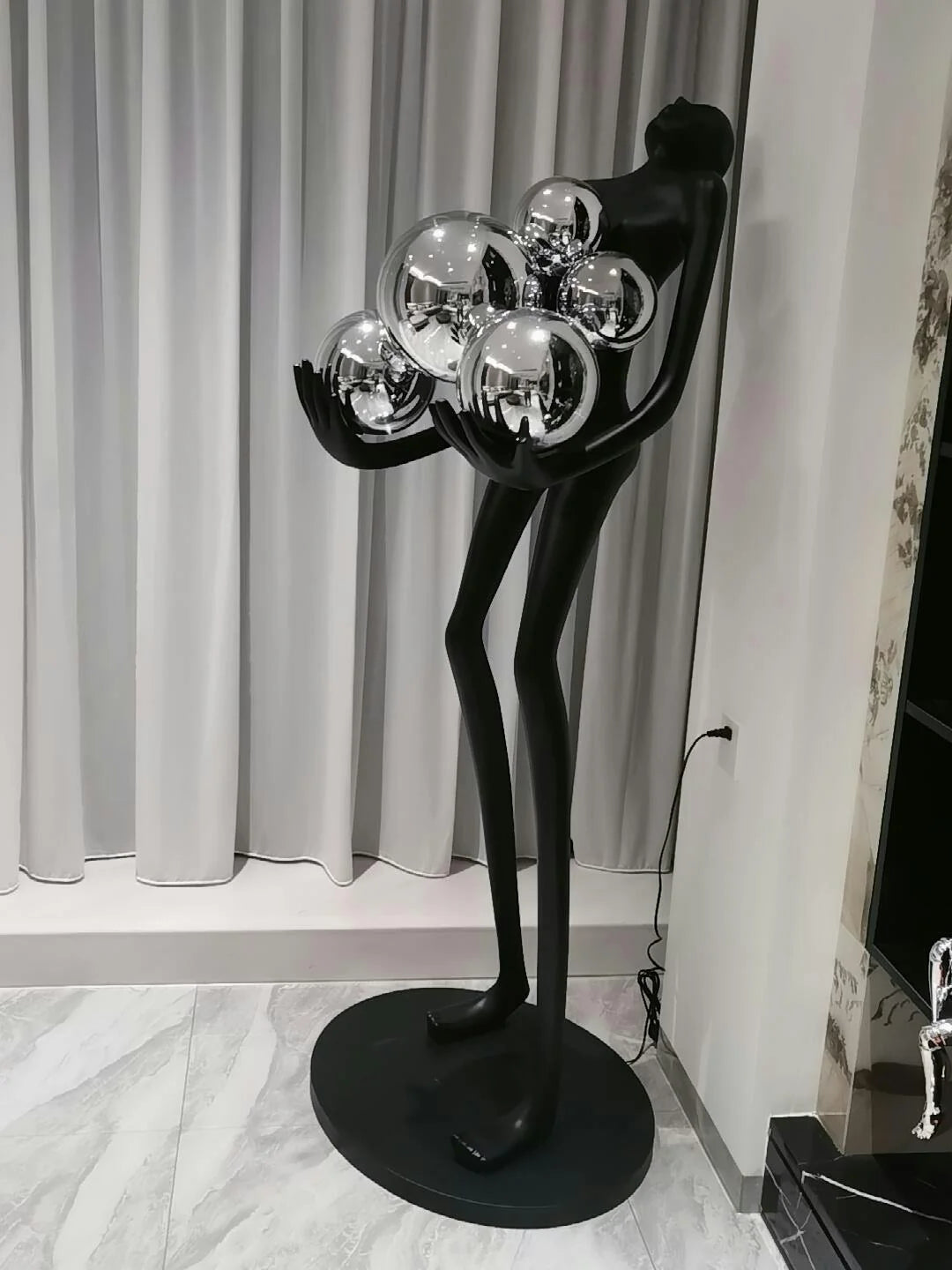 Artistic Decorative Figure Floor Lamp