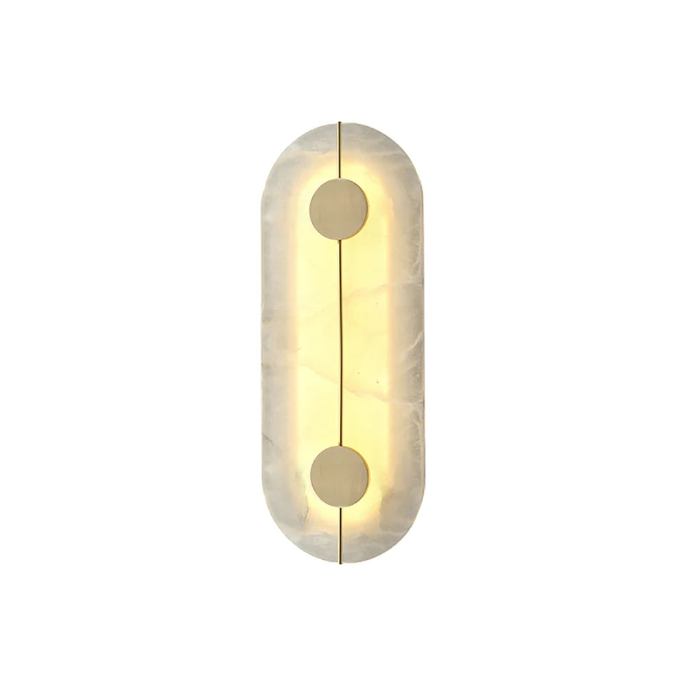 Artistic Simple Alabaster Wall Lamp