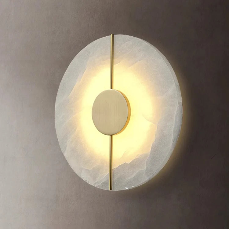 Artistic Simple Alabaster Wall Lamp