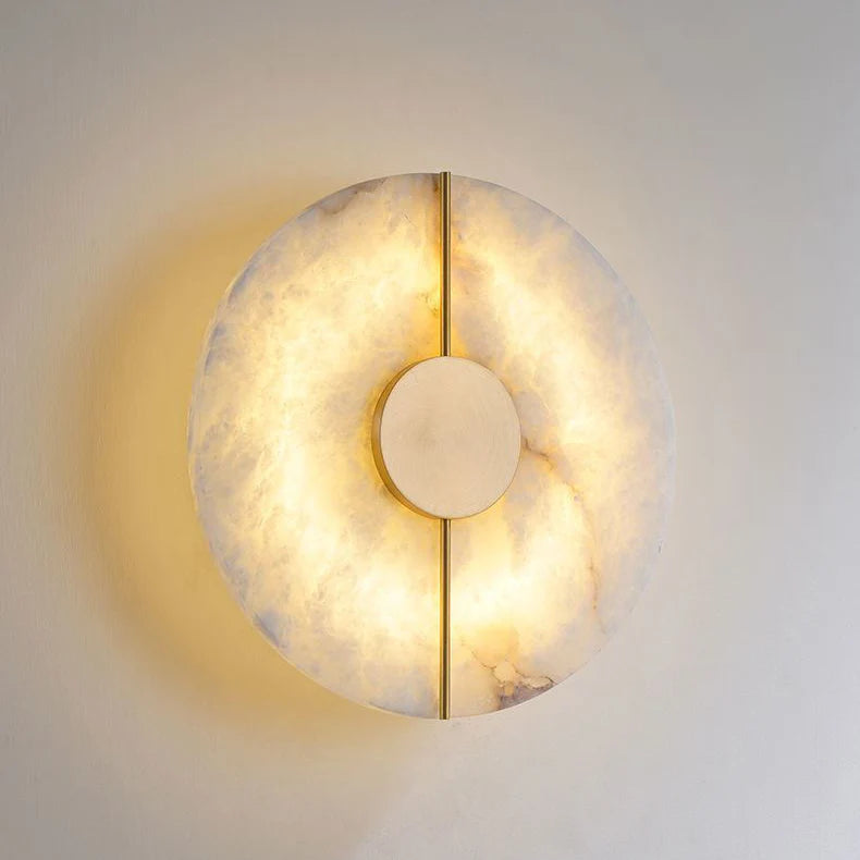Artistic Simple Alabaster Wall Lamp