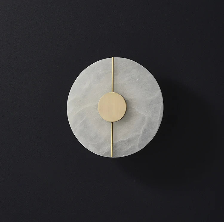 Artistic Simple Alabaster Wall Lamp