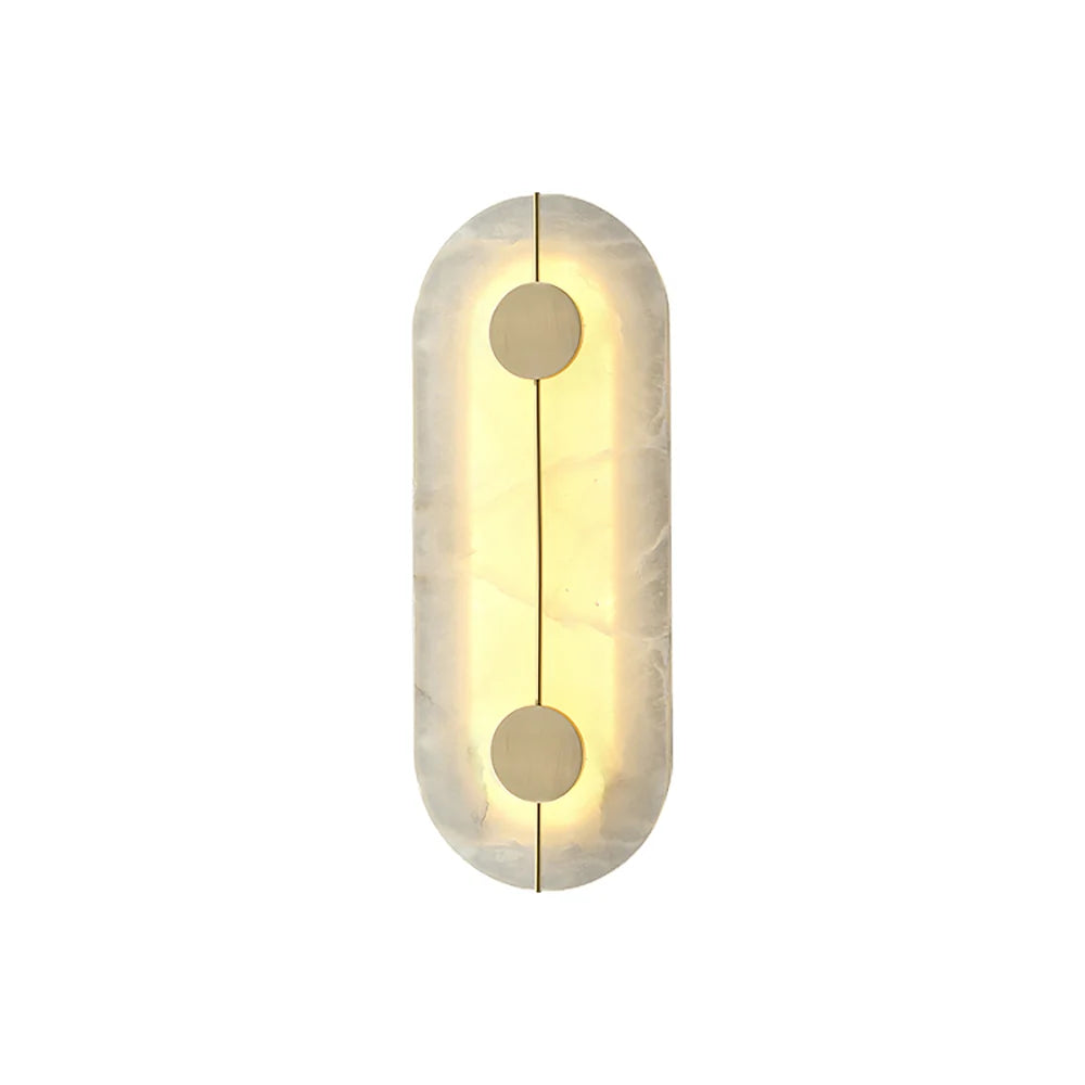 Artistic Simple Alabaster Wall Lamp