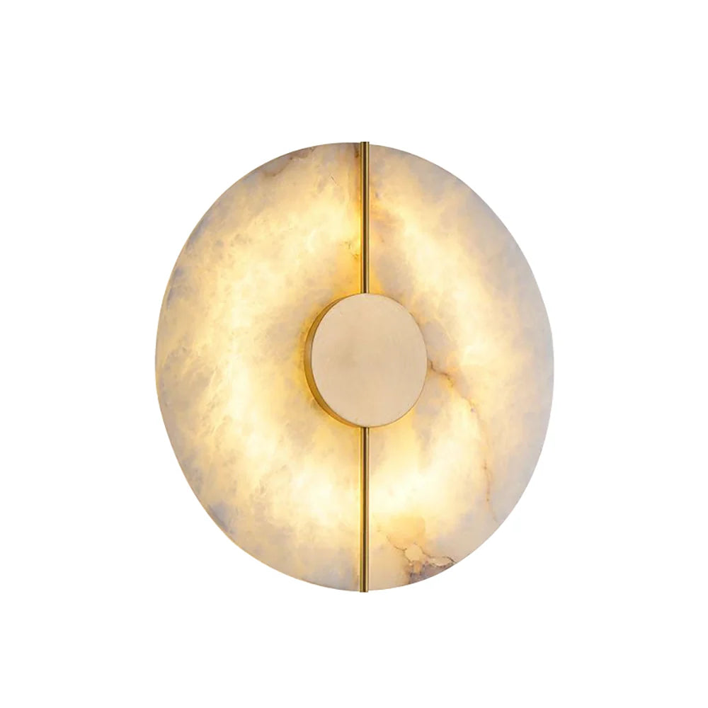 Artistic Simple Alabaster Wall Lamp