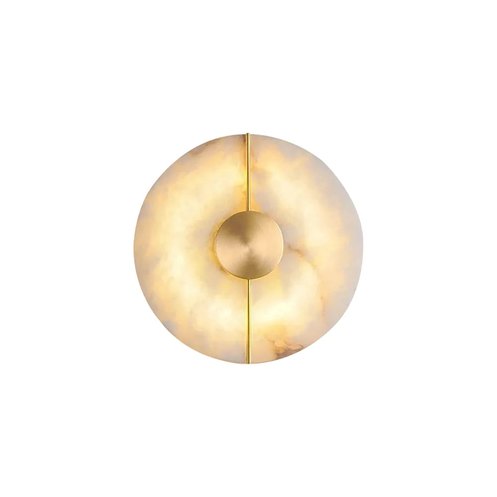 Artistic Simple Alabaster Wall Lamp