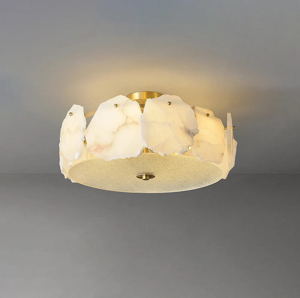 Artze Alabaster Ceiling Light