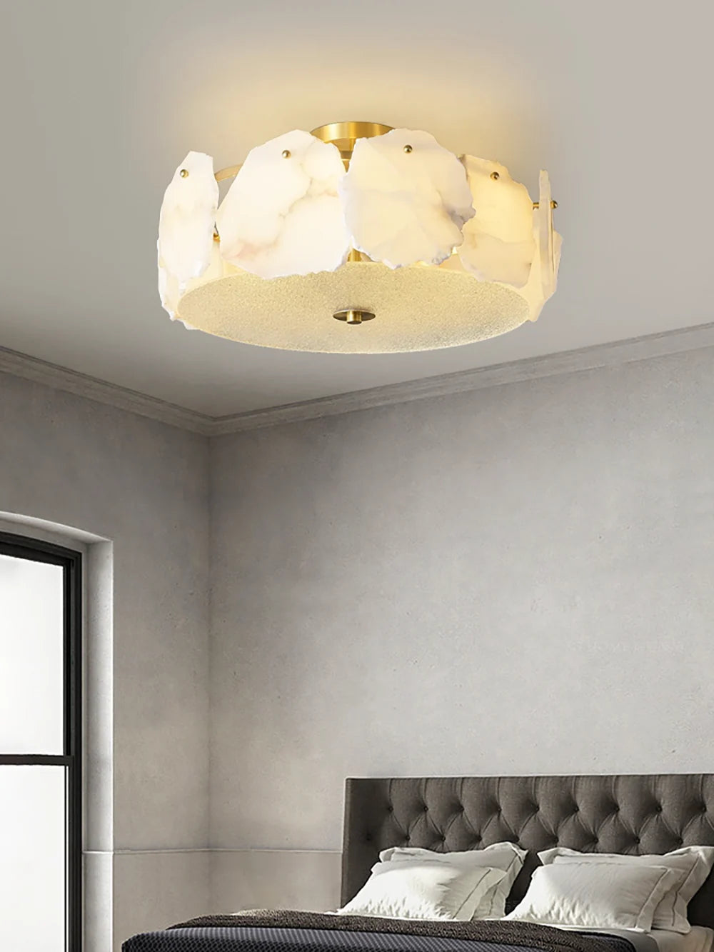 Artze Alabaster Ceiling Light