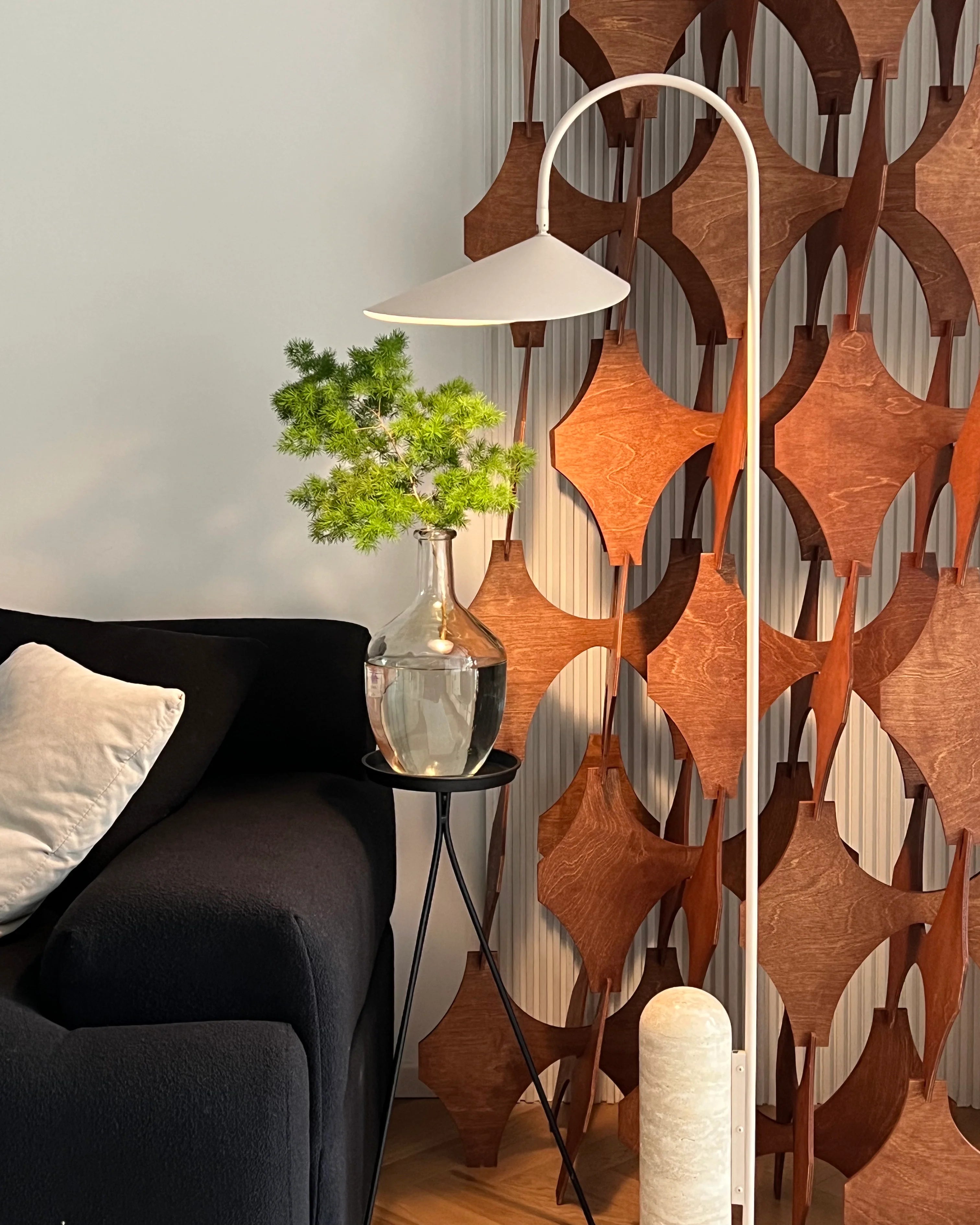 Arum Marble Floor Lamp