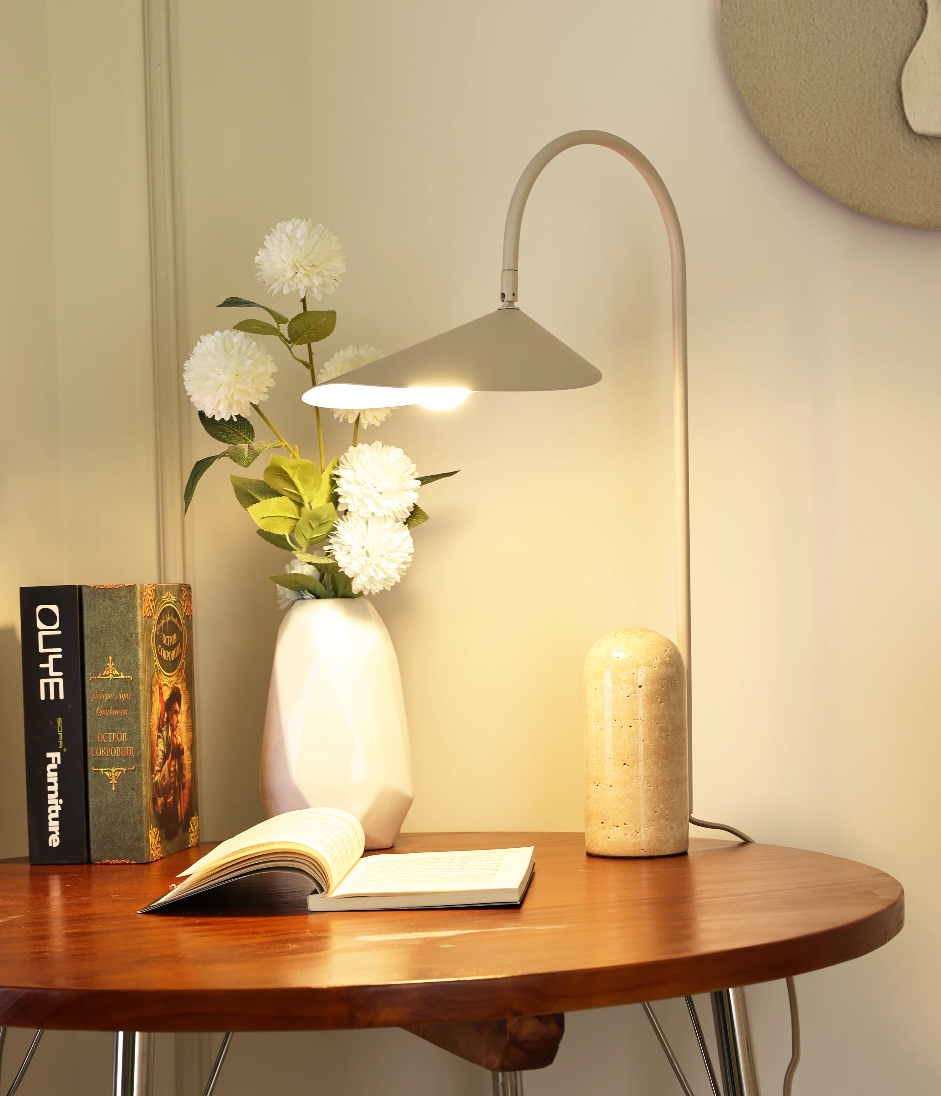 Arum Marble Table Lamp