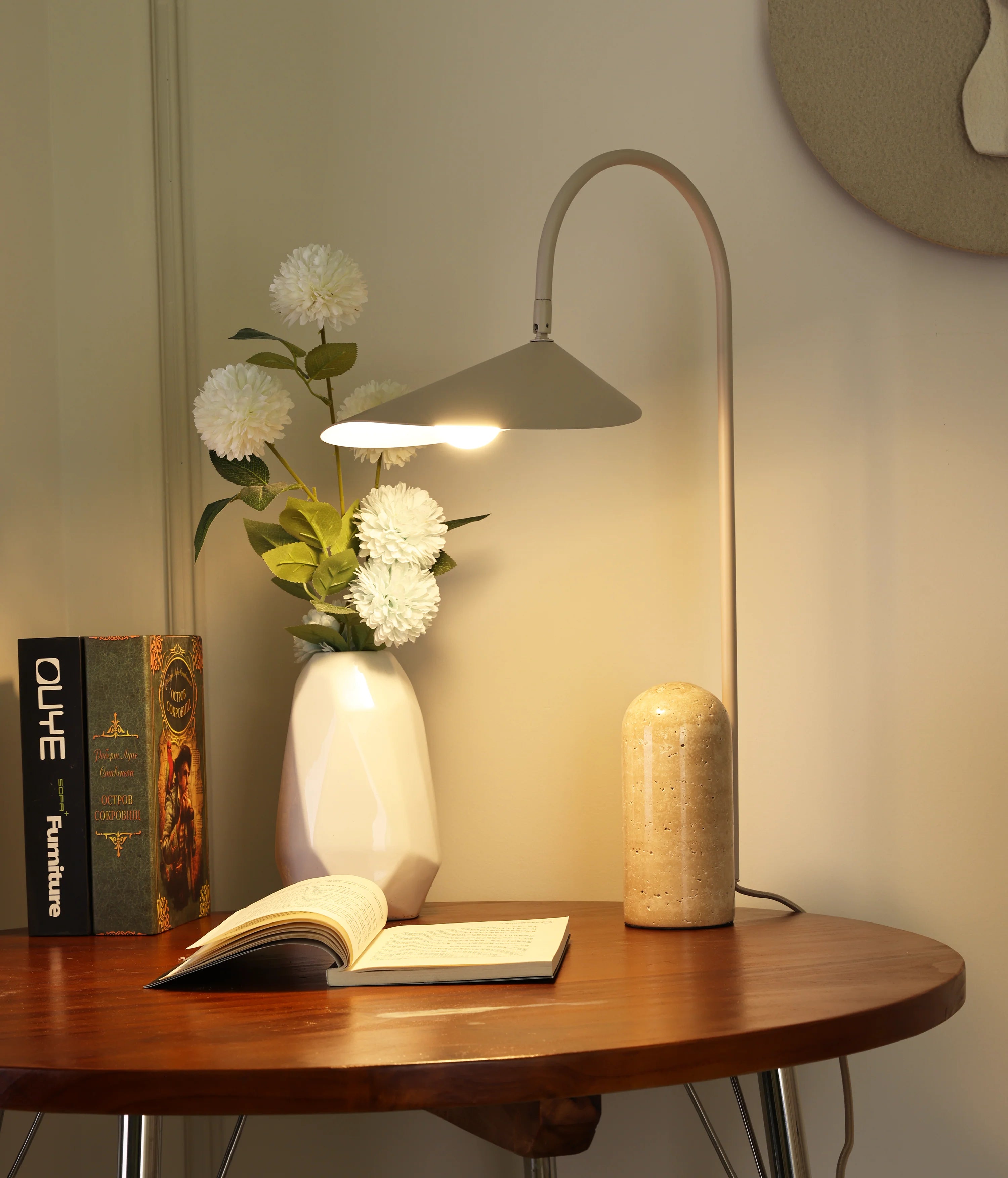 Arum Marble Table Lamp