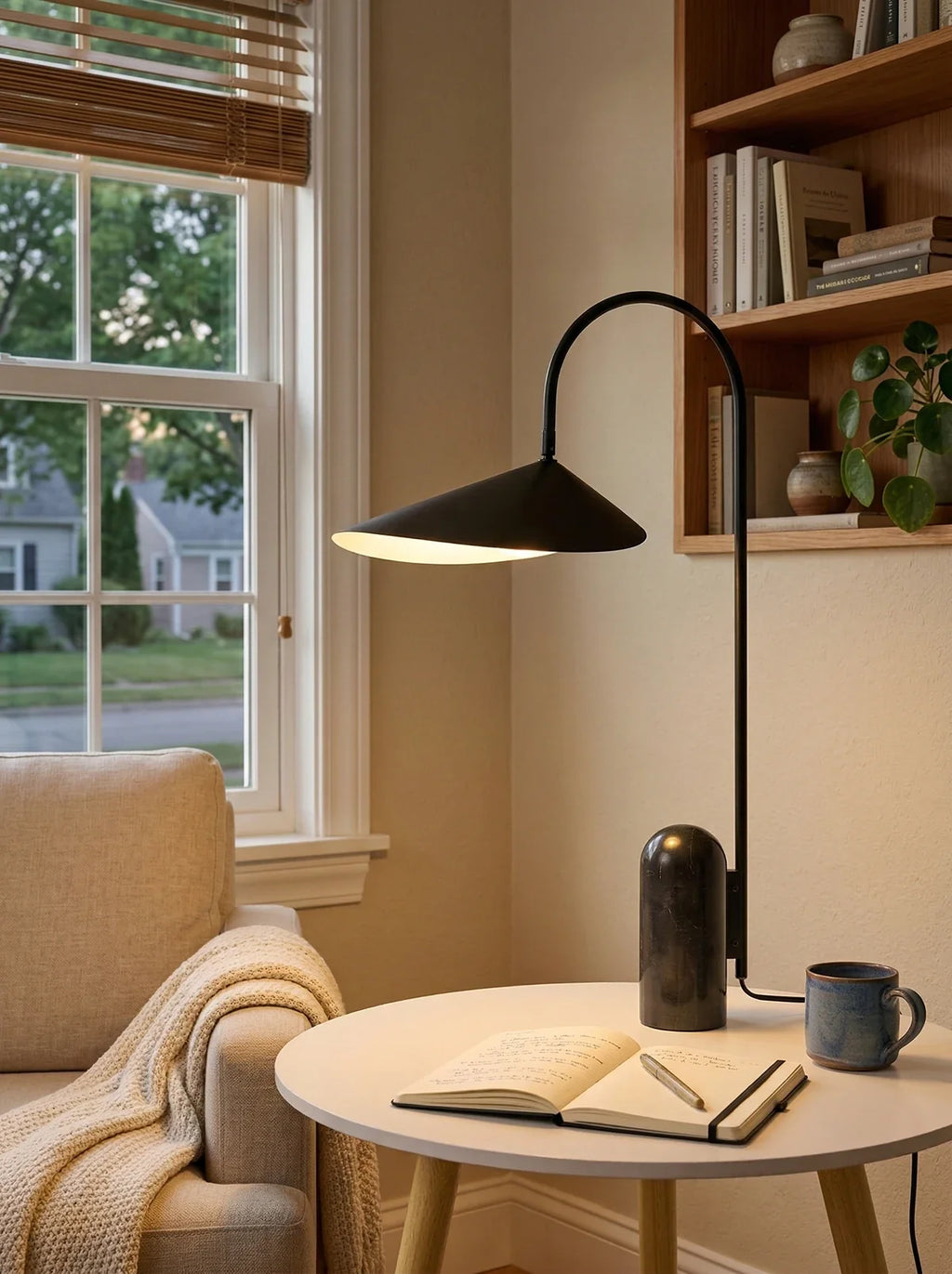 Arum Marble Table Lamp