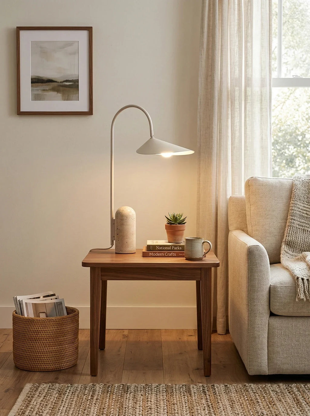 Arum Marble Table Lamp